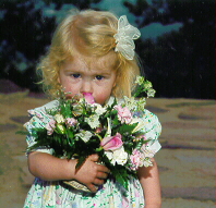 Lauren flowers at Steph Daniels wedding