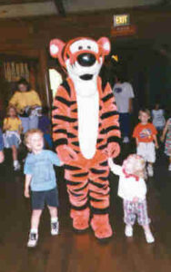 Tigger at Disneyland 1996